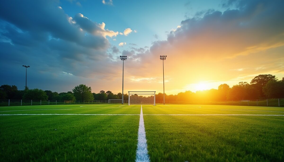 Dimensions du terrain de football : guide complet et clair des mesures officielles